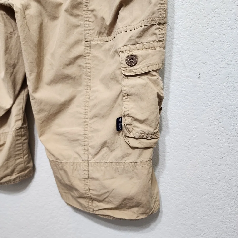 Patagonia Cotton Tan Hiking Shorts Size 10